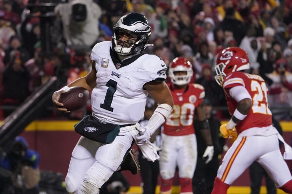 Eagles on sale football score